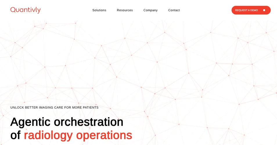 Screen shot of Quantivly.com